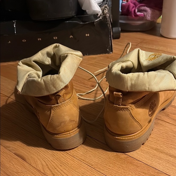 Timberland Tan Leather Boots